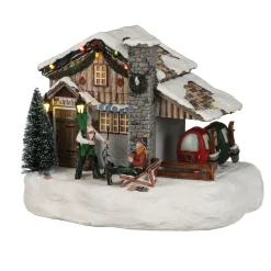 Luville Kerstdorp>Kerstdorp Hotel piste 22x17x19cm