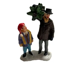 Kerstdorp>Kerstdorp kerstboom halen