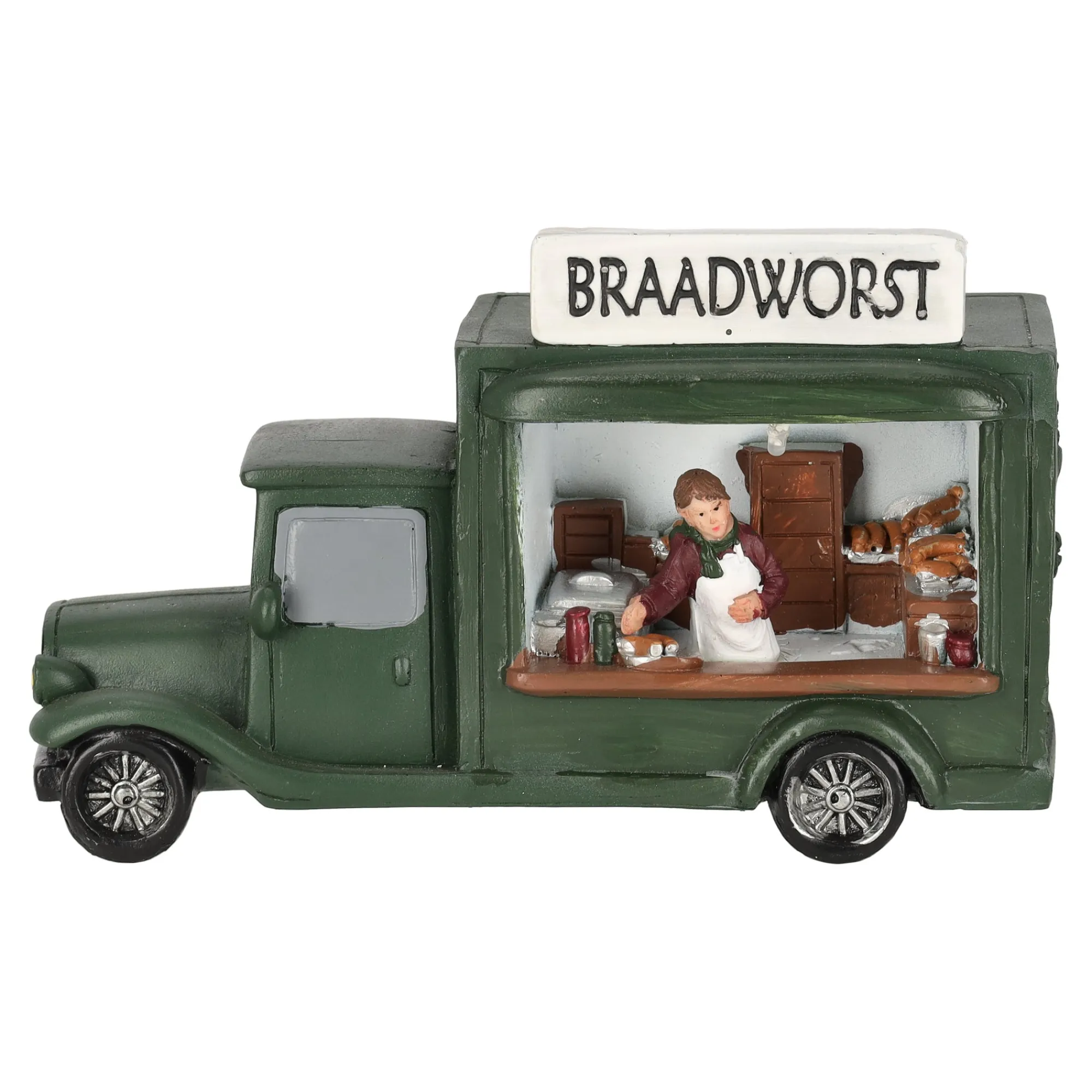 Kerstdorp>Kerstdorp kraam braadworst