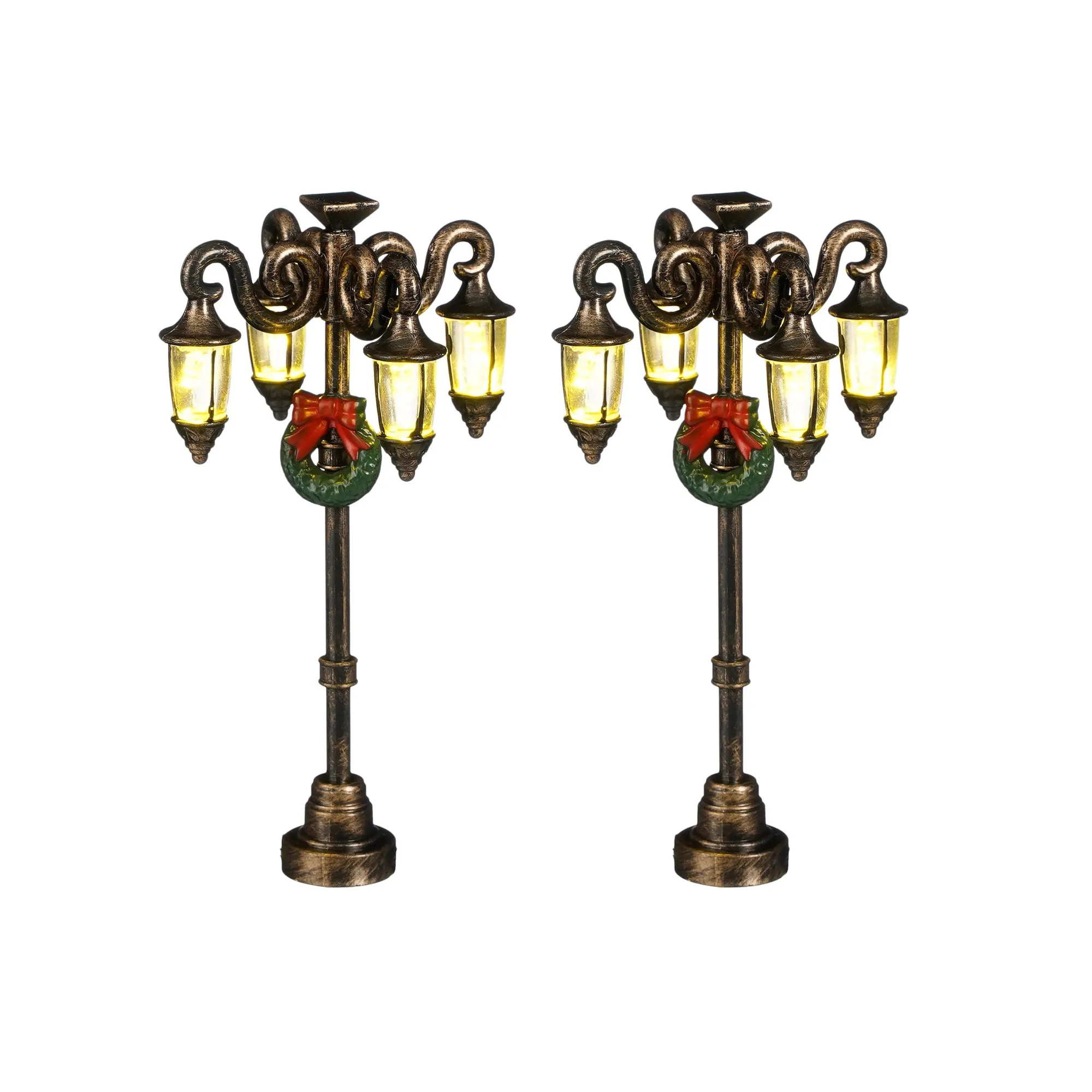 Luville Kerstdorp>Kerstdorp Lantaarn 2st 12cm