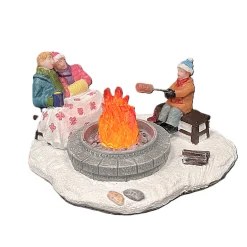 Kerstdorp>Kerstdorp marshmellow 85x55x40