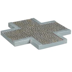 Luville Kerstdorp>Kerstdorp Road kruispunt 20x20cm