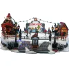 Kerstdorp>Kerstdorp schaatsbaan 40x28x17cm