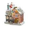 Luville Kerstdorp>Kerstdorp Sint op dak 17x13x19cm