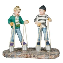 Luville Kerstdorp>Kerstdorp Stelten 6 x 3 x 5 cm