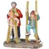 Luville Kerstdorp>Kerstdorp Steltenlopen 6 x 3 x 7 cm