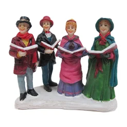 Kerstdorp>Kerstdorp zingend koor