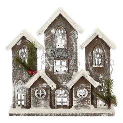 O'malley Kerstdecoratie>Kersthuis 10 LED