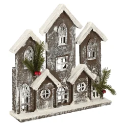 O'malley Kerstdecoratie>Kersthuis 10 LED