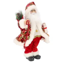 O'malley Kerstdecoratie>Kerstman 30 cm classic santa