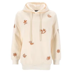 Kerstkleding>Kersttrui Ginger creme S