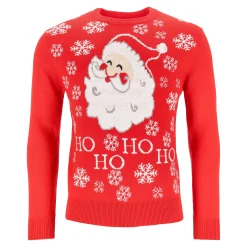 Kerstkleding>Kersttrui Happy XS