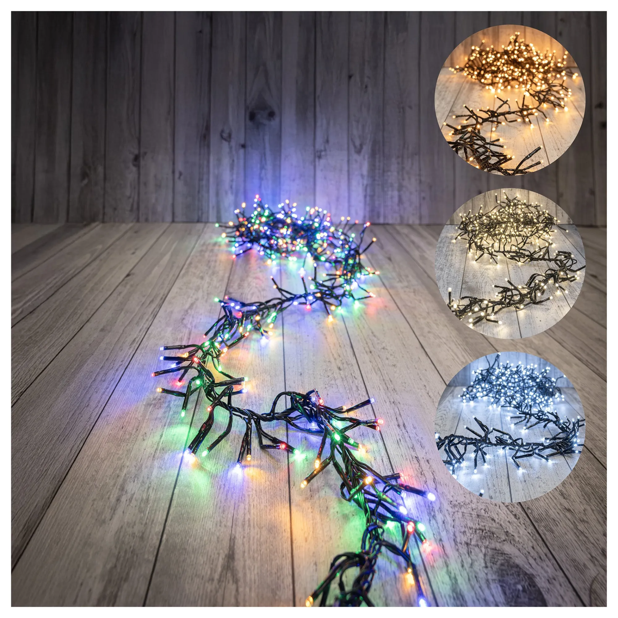 O'malley Kerstverlichting>Kerstverlichting 1152 LED twinkel wit