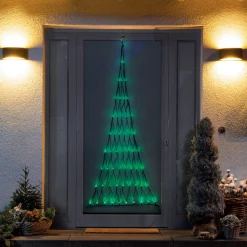 O'malley Kerstverlichting>Kerstverlichting net kerstboom 170cm groen