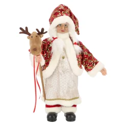 O'malley Kerstdecoratie>Kerstvrouw 60 cm classic santa