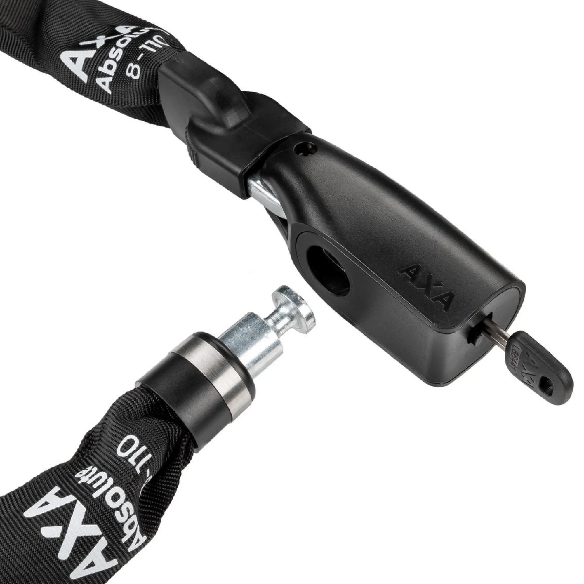 AXA Fietsspullen>Kettingslot Absolute 8 mm 110 cm