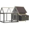 Flamingo Kip>Kippenhok met ren castle large country 181 cm