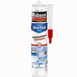Rubson Verfspullen>Kit sanitair tegels+porselein wit