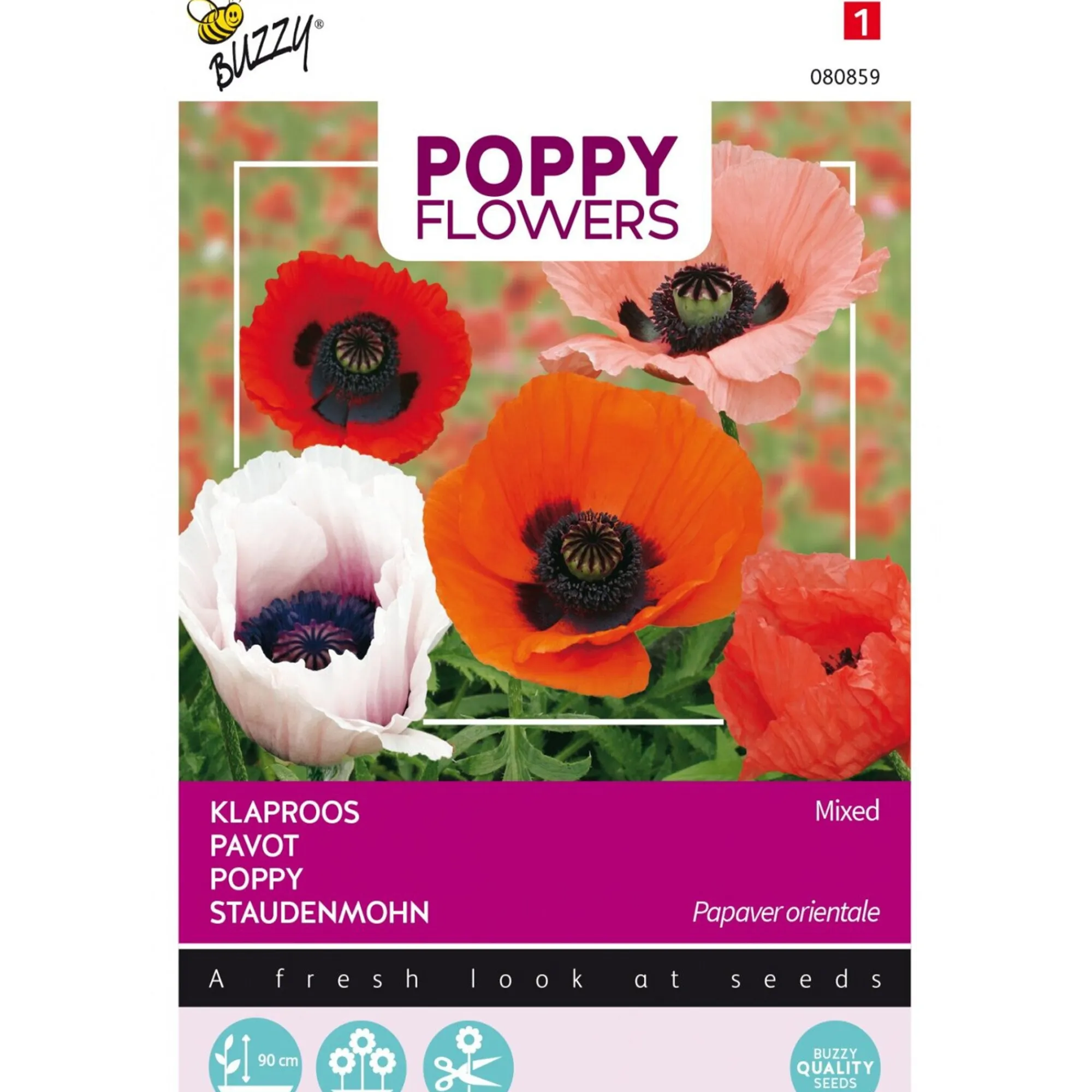 Buzzy Moestuin>Klaproos