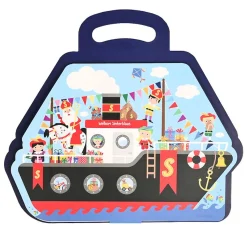 Wins Holland Kerstdecoratie>Kleurboek met handvat Sinterklaas