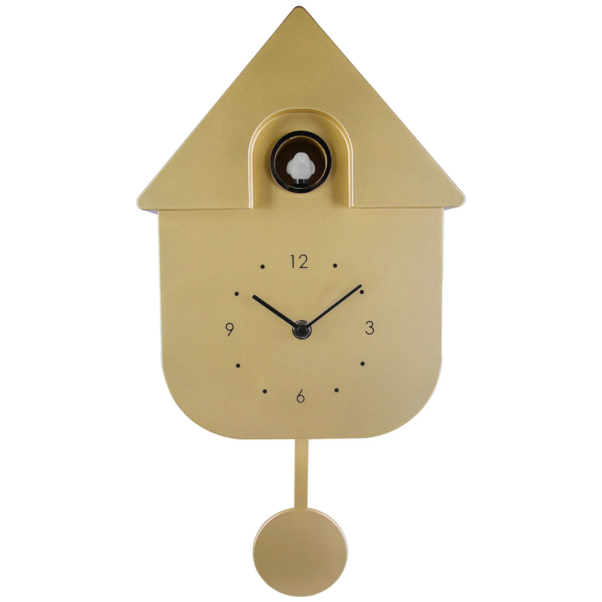 O'malley Klokken>Klok Birdy Metallic Gold