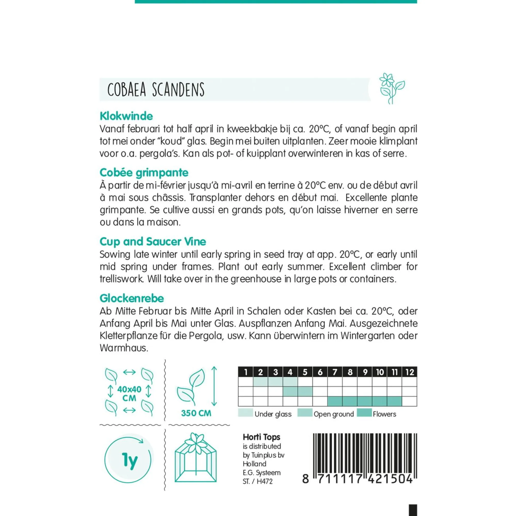 Horti Tops Moestuin>Klokwinde