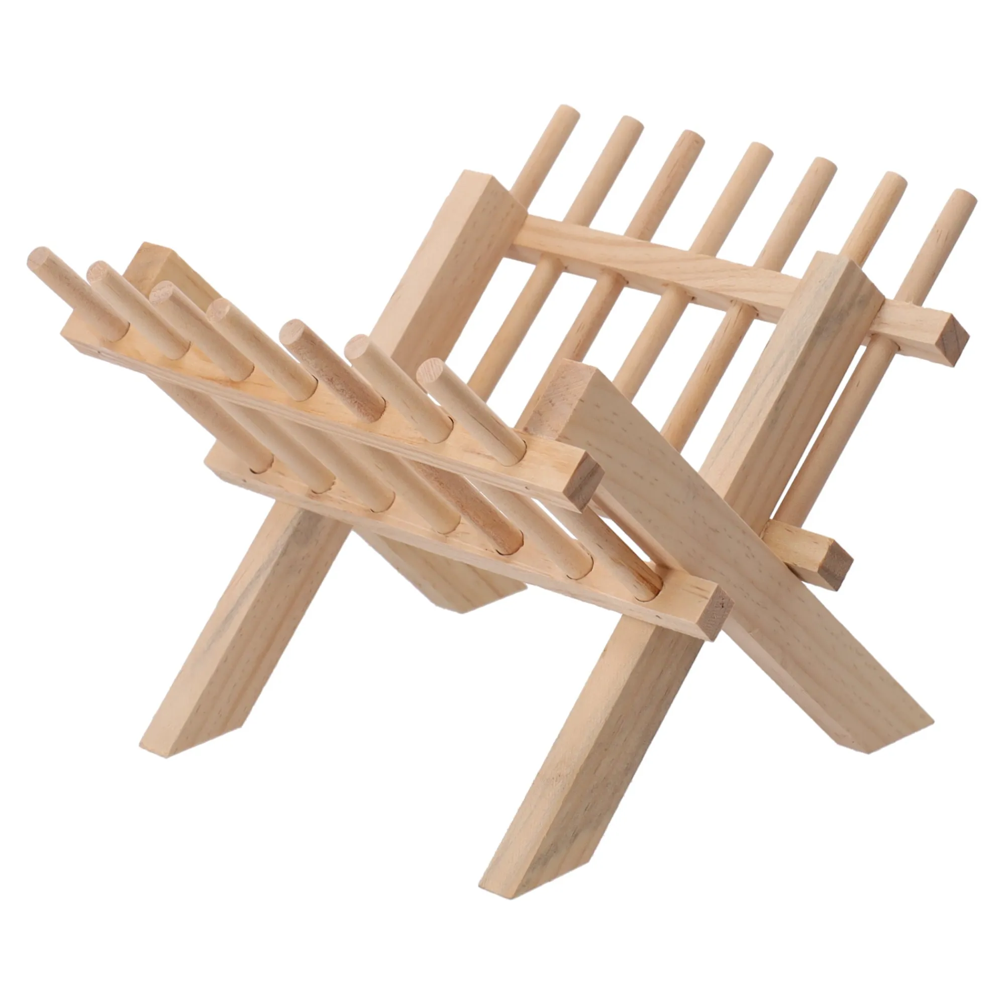 Friendly Pet Voer- En Drinkbakken Knaagdier>Knaagdier hooiruif staand hout 26cm