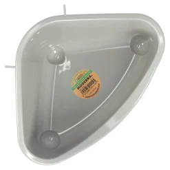 Moderna Knaagdierverzorging>Knaagdiertoilet hoek medium warmgrijs