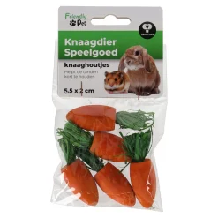 Friendly Pet Knaagdier Speelgoed>Knabbelhout knaagdier Cora 5,5x2cm FP