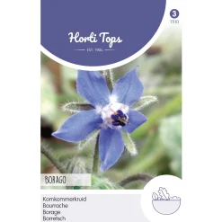 Horti Tops Moestuin>Komkommerkruid borage zaad