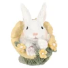 O'malley Pasen>Konijn in bloem geel 10cm
