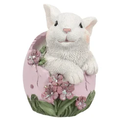 O'malley Pasen>Konijn in ei roze 9cm