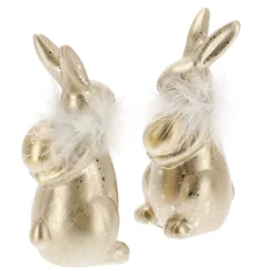 Van Cranenbroek Pasen>Konijn met ei 16cm goud