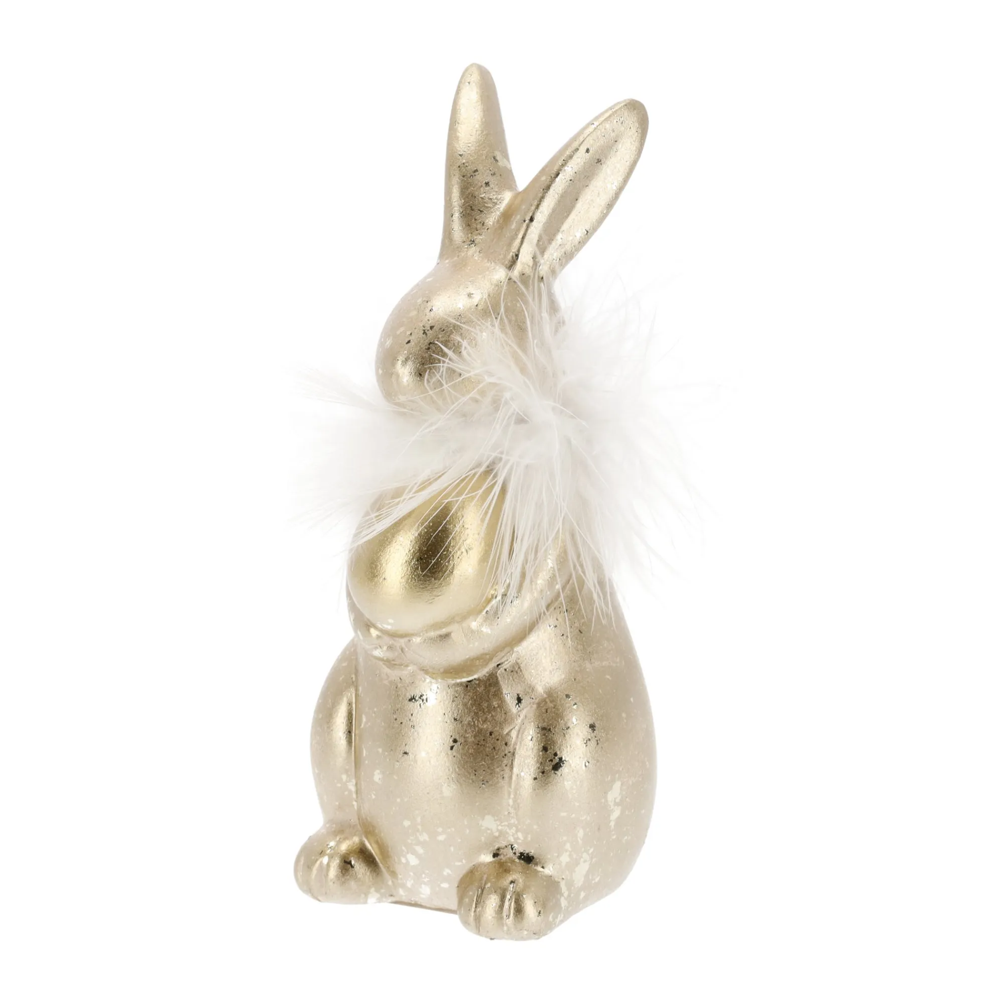 Van Cranenbroek Pasen>Konijn met ei 16cm goud