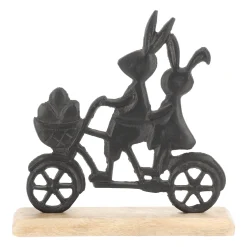 O'malley Pasen>Konijn op fiets 21x20cm