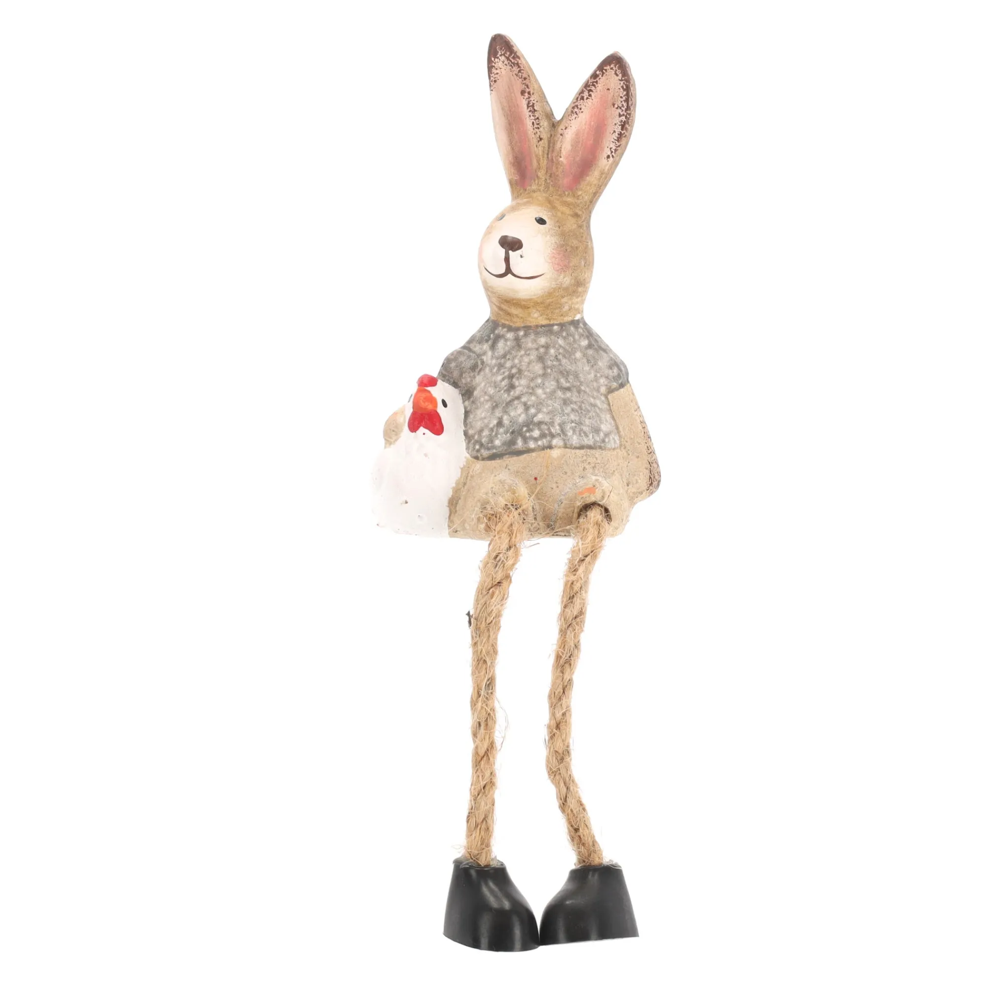 Van Cranenbroek Pasen>Konijn zittend 11cm 2 assorti