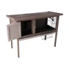 Friendly Pet Kooien En Hokken Knaagdier>Konijnenhok 92x45x70cm BC01 taupe