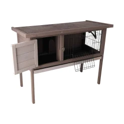 Friendly Pet Kooien En Hokken Knaagdier>Konijnenhok 92x45x70cm BC01 taupe