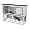 Friendly Pet Kooien En Hokken Knaagdier>Konijnenhok 108x45x78cm taupe