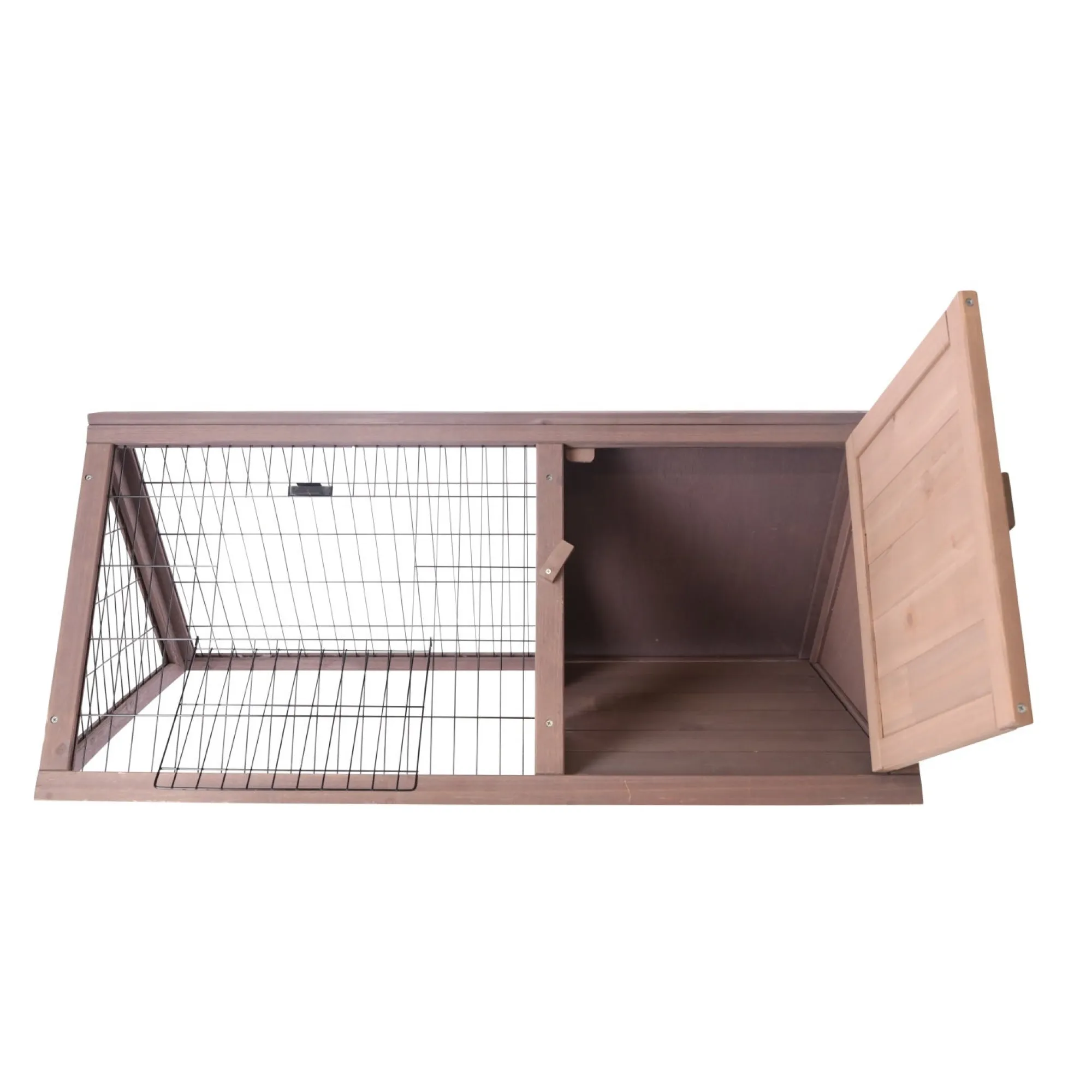 Friendly Pet Kooien En Hokken Knaagdier>Konijnenren 97 x 50 x 41 cm BC03 taupe
