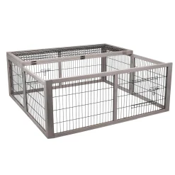 Flamingo Kooien En Hokken Knaagdier>Konijnenren opvouwbaar cottage 116cm
