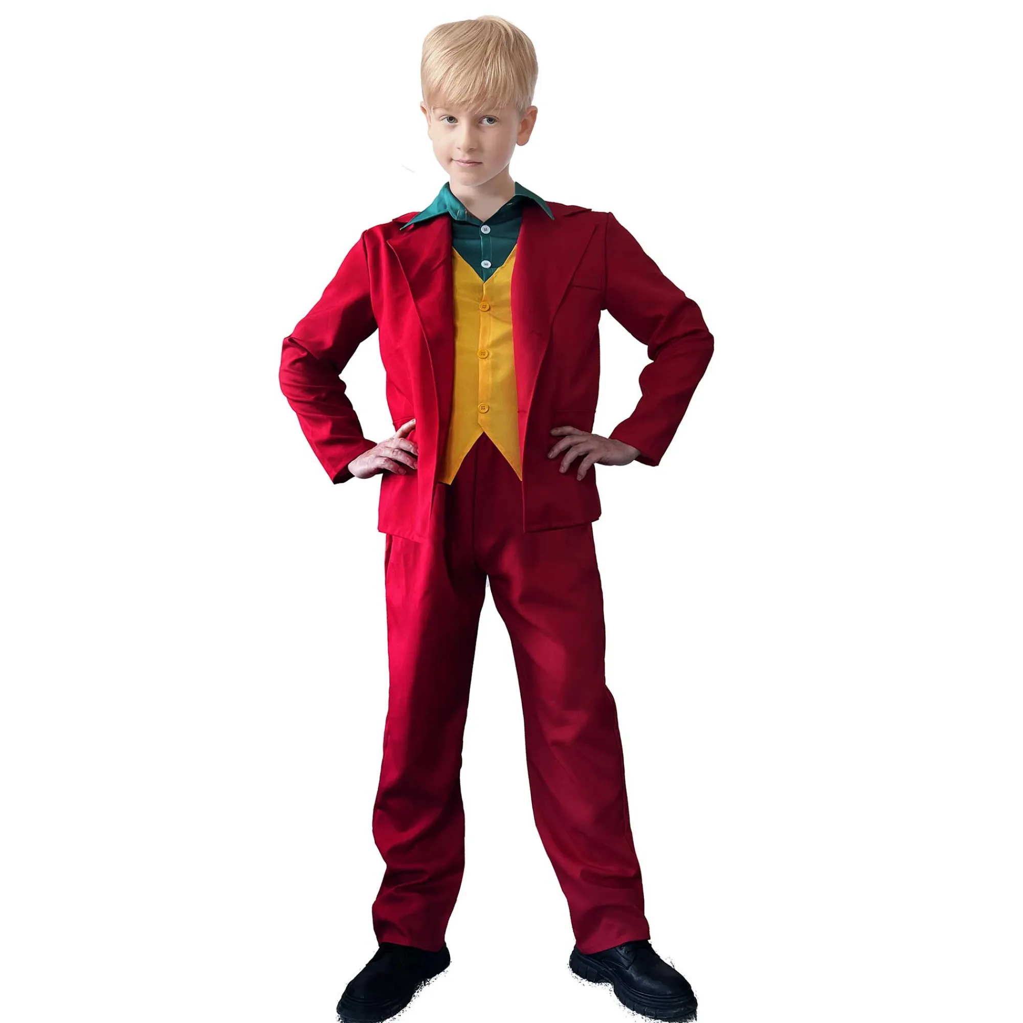 Van Cranenbroek Kinderkostuums>Kostuum Joker 116