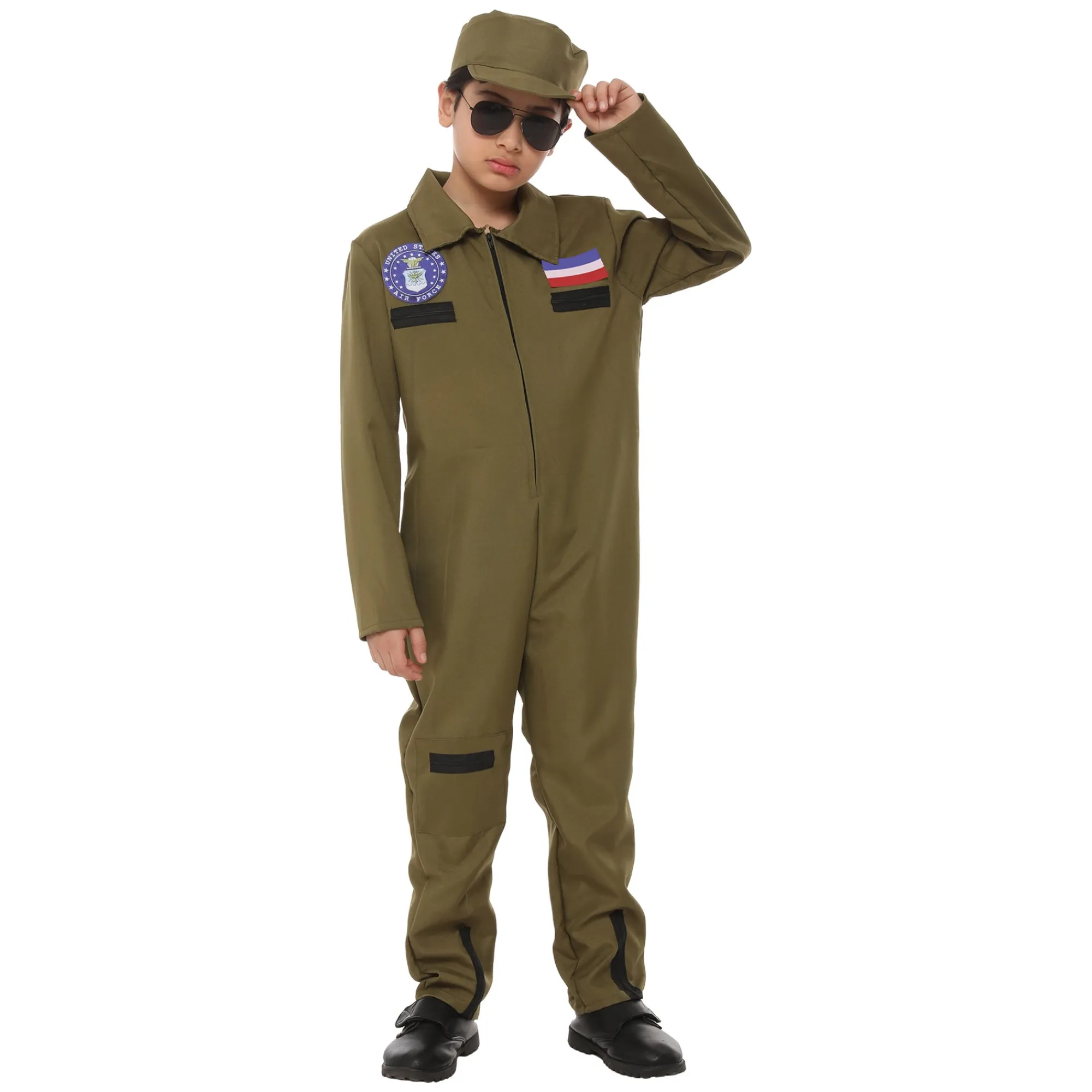 Van Cranenbroek Kinderkostuums>Kostuum Piloot 104