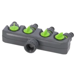 Waterland Pompen En Sproeien>Kraanstuk 4-weg + kranen