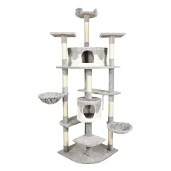 Friendly Pet Krabpaal>Krabpaal Casper 200cm antra/grijs