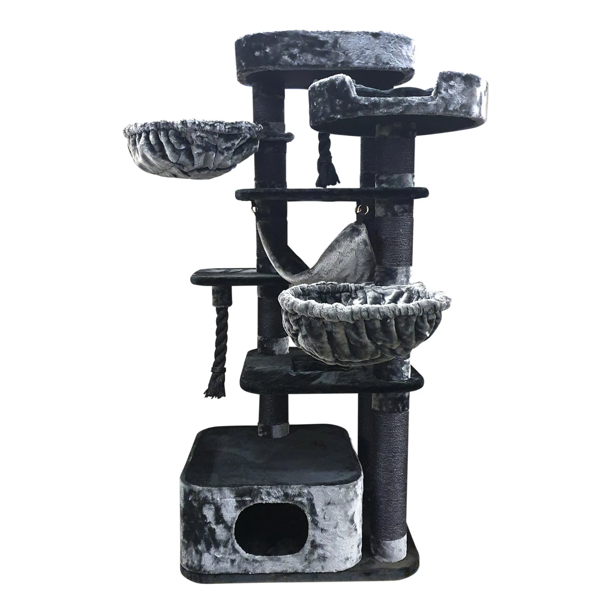 Friendly Pet Krabpaal>Krabpaal XL Nala 180cm antraciet