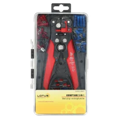 Lotus Handgereedschap>Krimptang 3-in-1 met kabelschoentjes