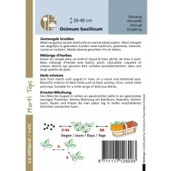 Horti Tops Moestuin>Kruidenmix zaad