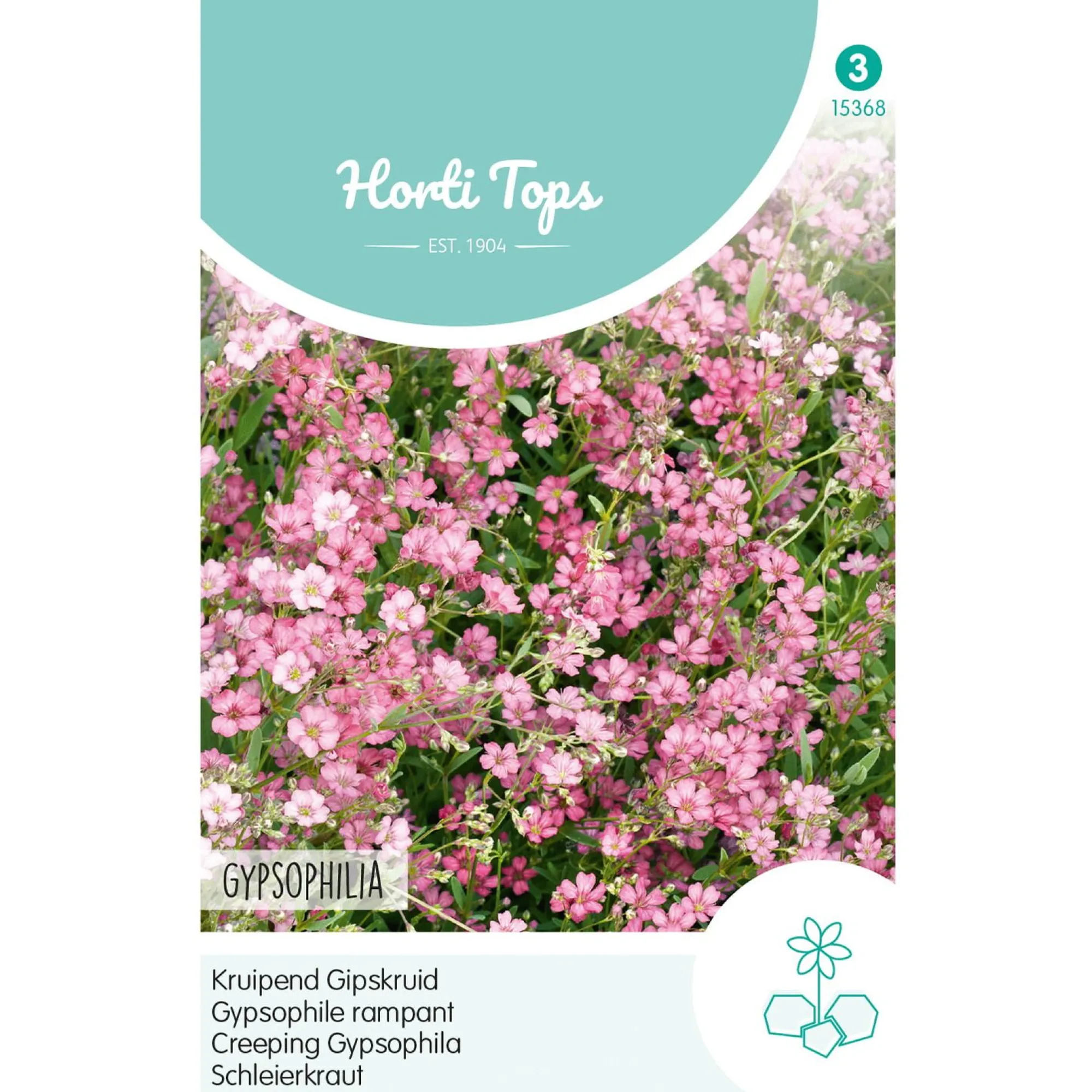 Horti Tops Moestuin>Kruipend Gipskruid roze