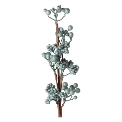 Natural Collections Kunstplanten En Kunstbloemen>Kunsttak met bessen 50 x 30 x 5 cm groen